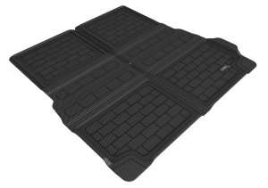BMW X7 Cargo Liner - Behind 2nd Row Seats - 3D MAXpider - Kagu Cross Fold - Black - `19-`21
